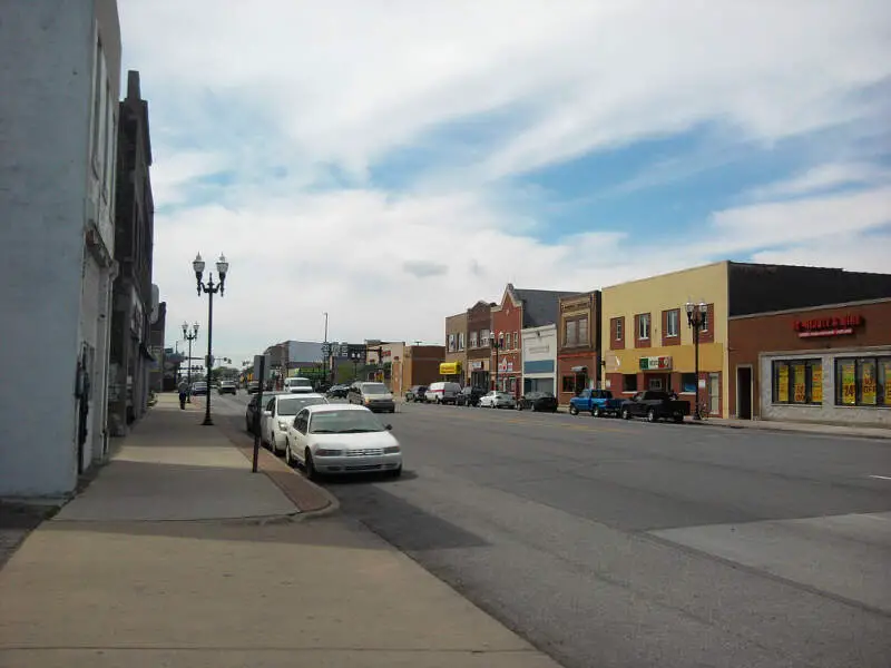 Chicago Avenue In East Chicago