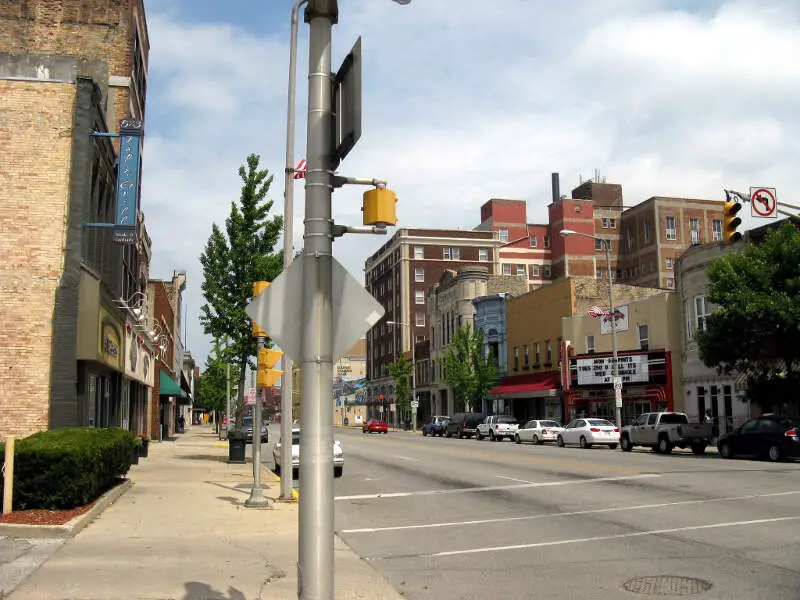 Elkhartc Indiana  Main Street