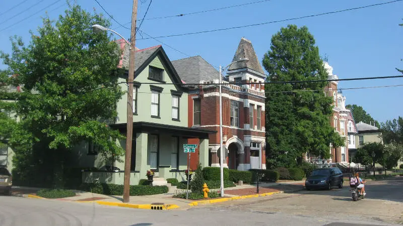 Riverside Historic District In Evansville