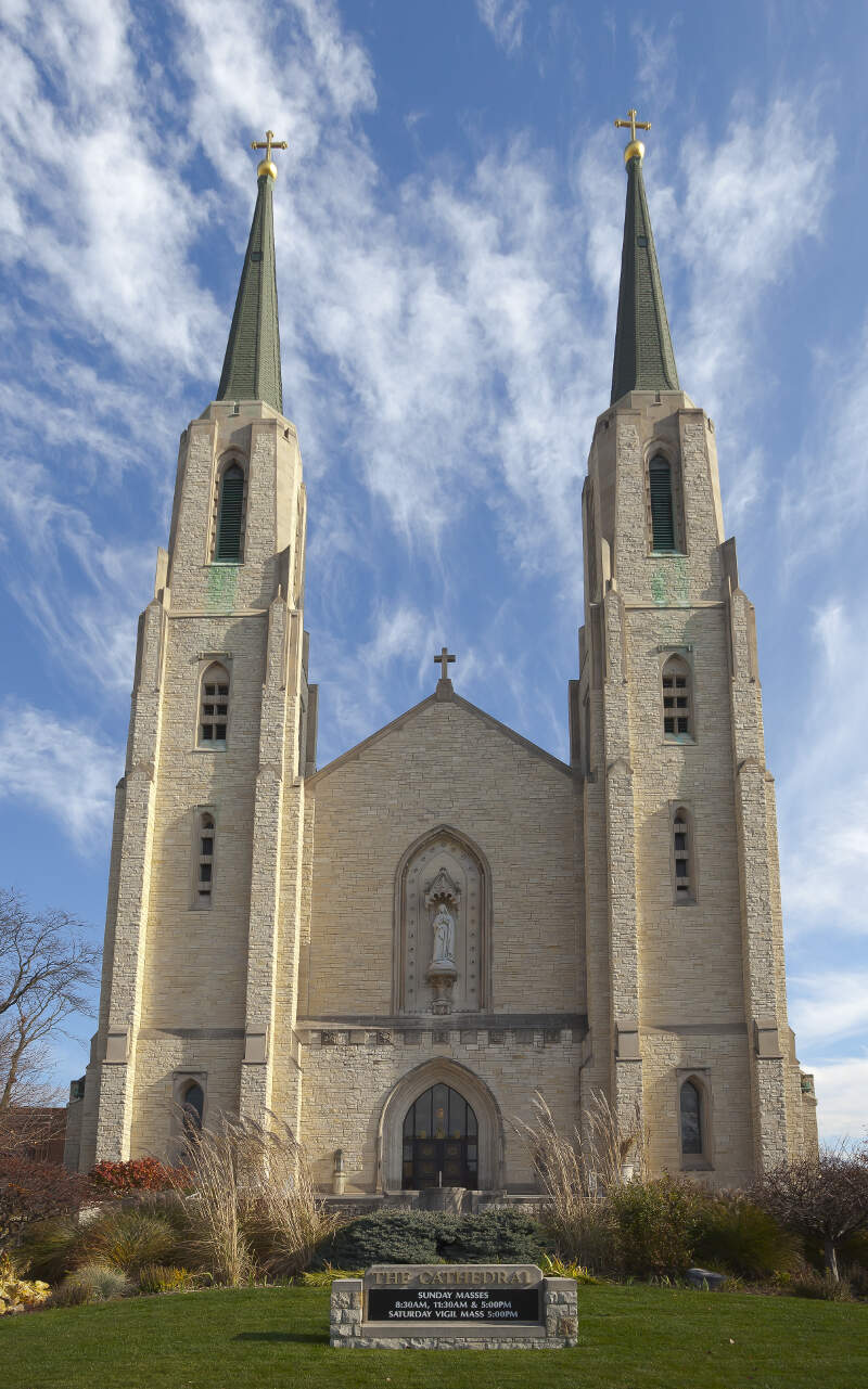 Catedral Catcblica De La Inmaculada Concepcicbnc Fort Waynec Indianac Estados Unidosc  C Dd