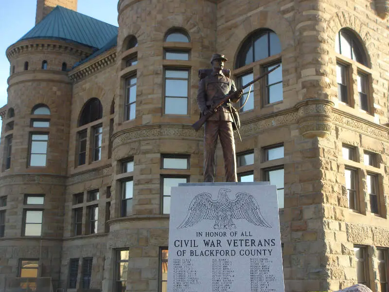 Civil War Memorial Hartford City Indiana