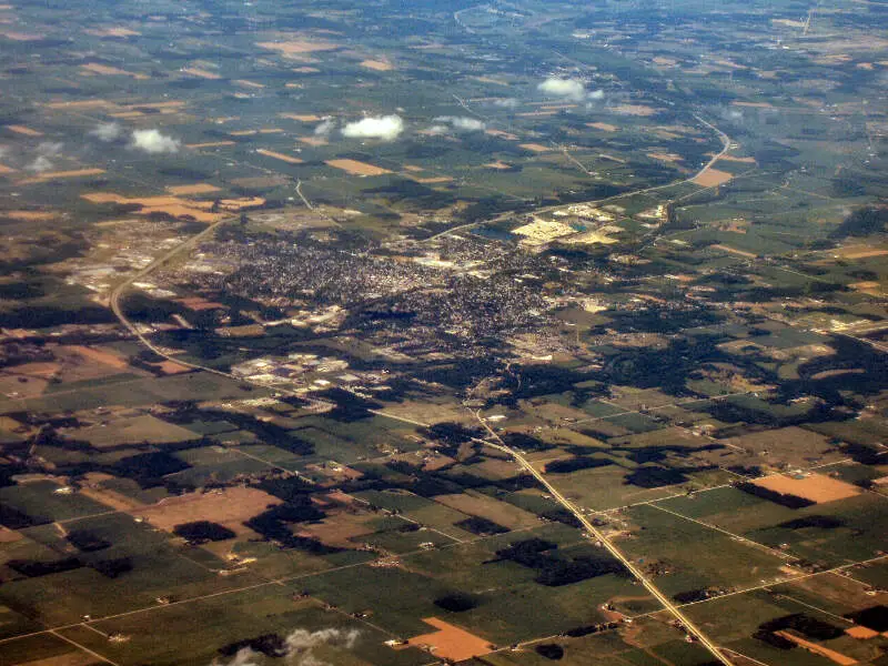 Huntington Indiana From Above