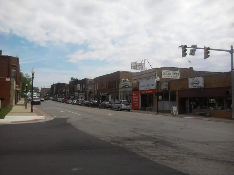 Commercial Avenue In Downtown Lowell