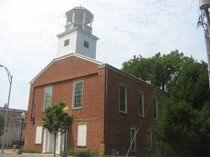 Old Newburgh Presbyterian Churchc Front And Northern Side