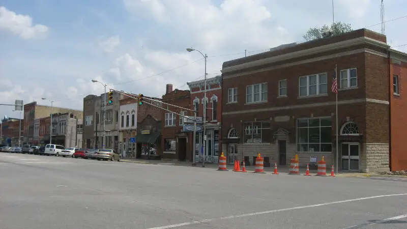 Main Street In North Manchester