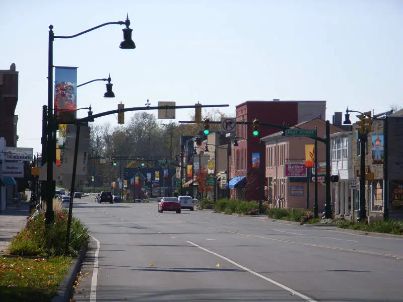 Downtown Plainfield Indiana