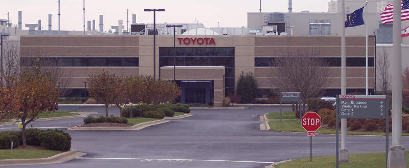 Toyota Motor Manufacturing Indiana Front Entrance