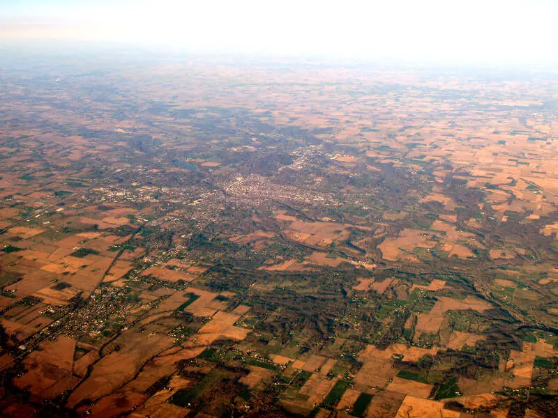 Richmond Indiana From Above