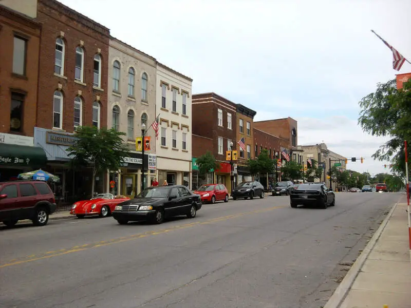 Lincolnway In Downtown Valparaiso