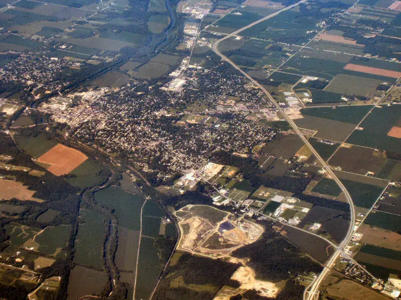 Wabash Indiana From Above