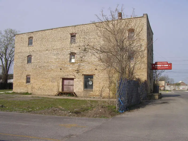 Wabash Indiana Old Warehouse Wabash N Erie Canal