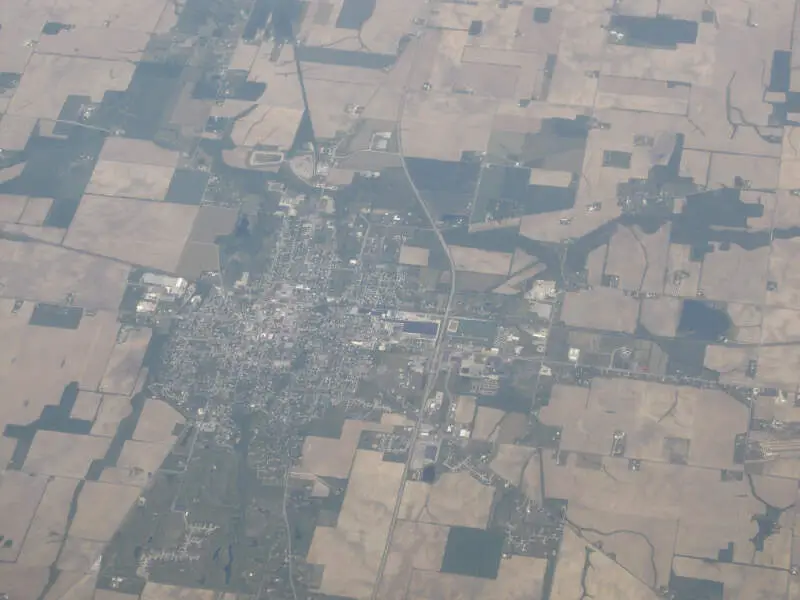 Winchesterc Indiana From The Air