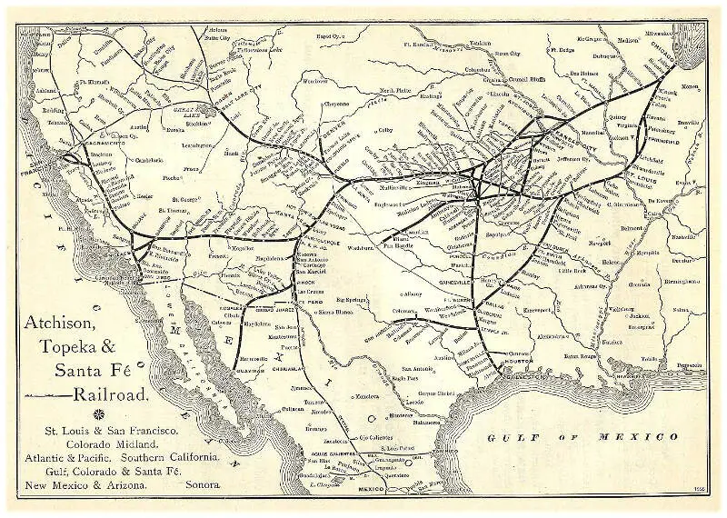 Santa Fe Route Map