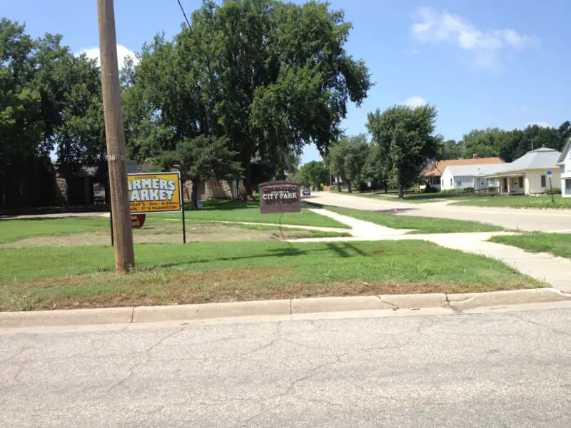 Concordia City Park And Farmers Market Concordiac Kansas