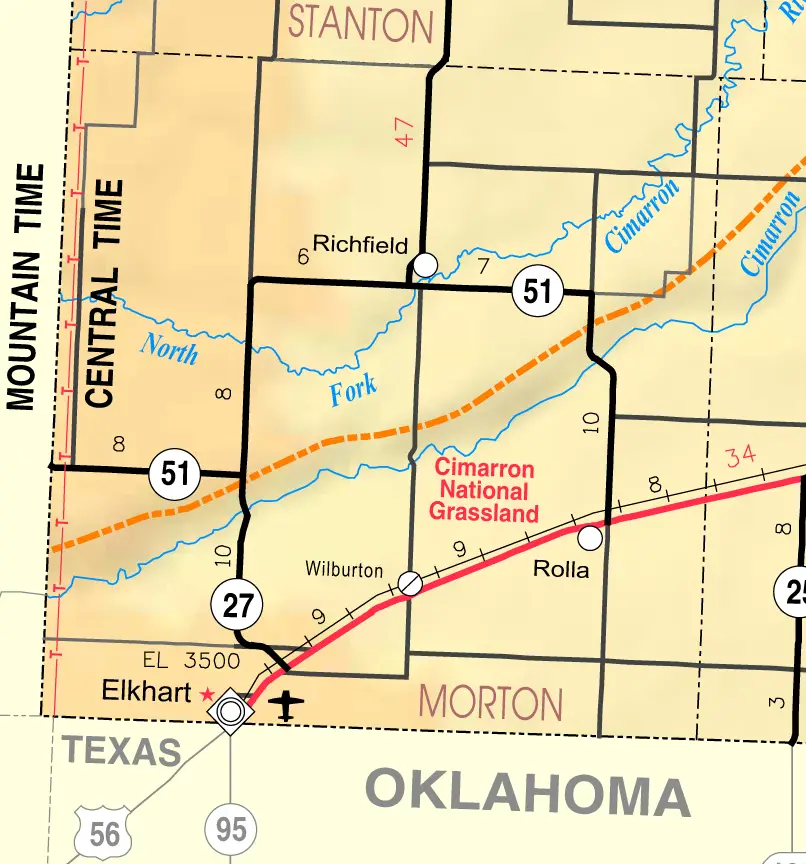 Map Of Morton Coc Ksc Usa