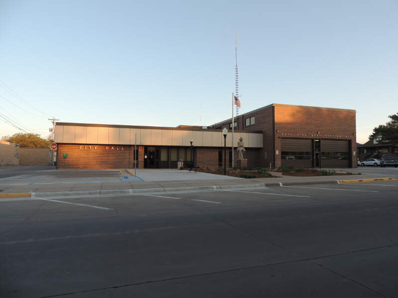 Hays Kansas City Hall Fire Station