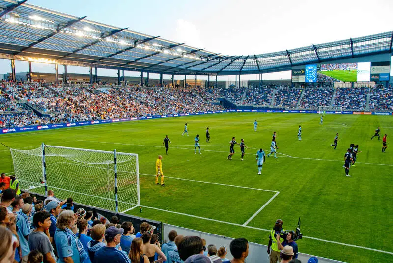 Livestrong Sporting Park  Sporting Kc V New England Revolution