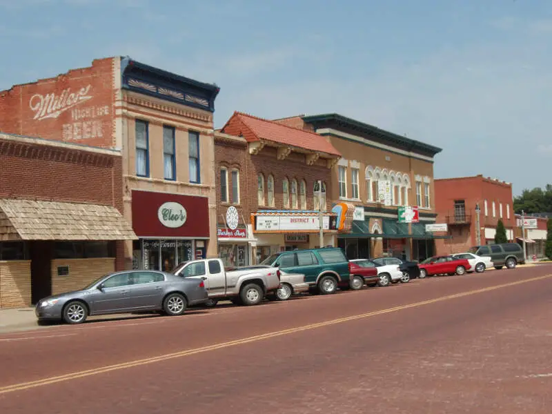 Kingman Kansas Business District