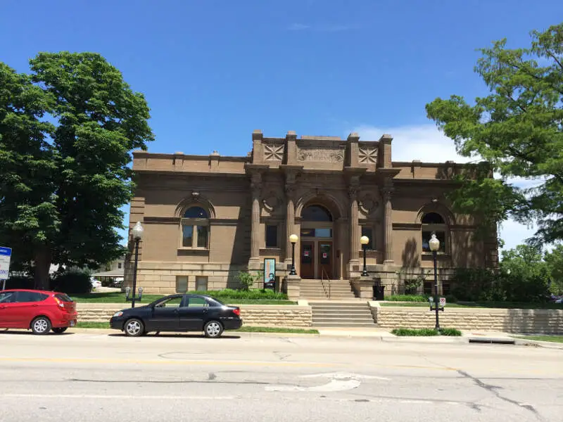 The Carnegie Building In Lawrence Kansas