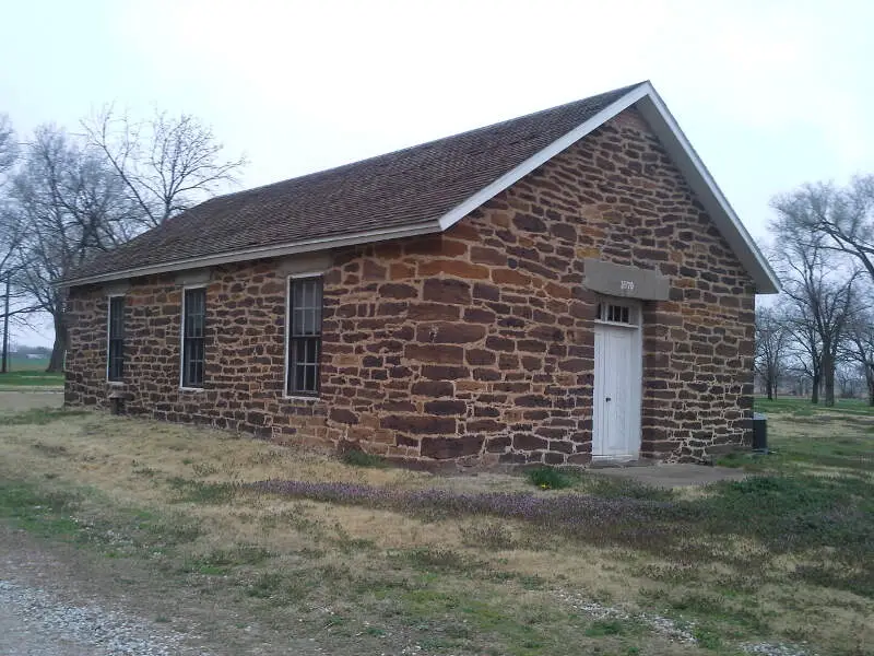 Fremont Lutheran Church Near Lindsborg Kansas Ks Usa