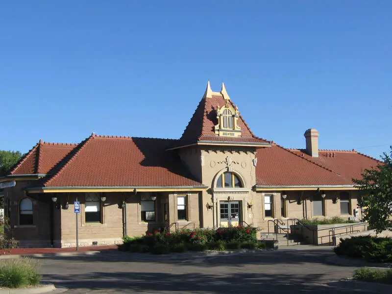 Manhattan Kansas Union Pacific Station