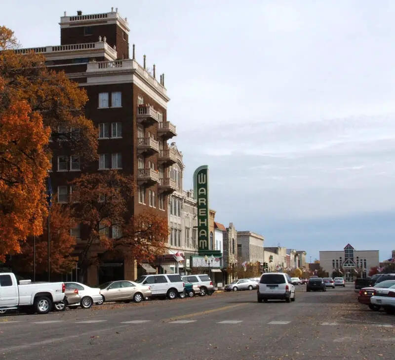 Downtown Manhattan Kansas