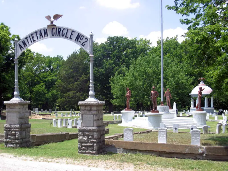 Oakwood Cemetery Gar Circles