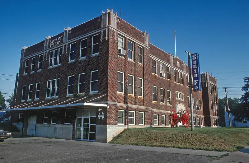 Atsf Offices Wellington Ks August