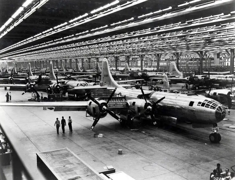 Boeing Whichata B Assembly Line