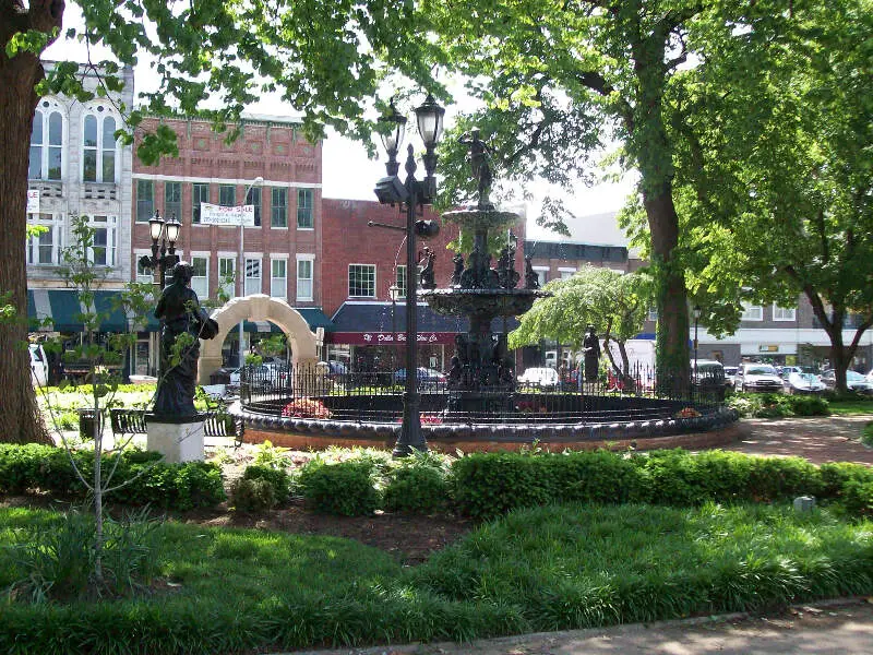 Fountain Square Parkc Bowling Greenc Kentucky