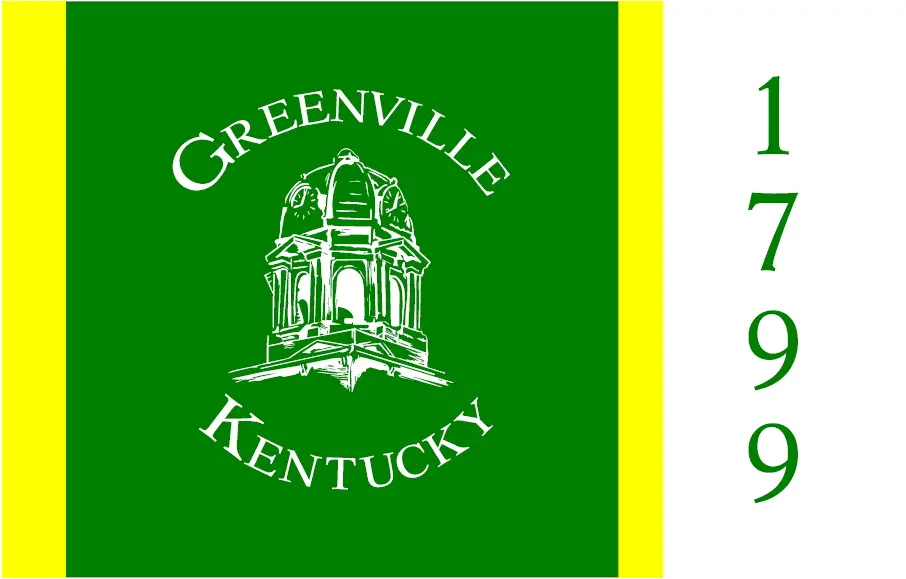 Flag Of Greenville Kentucky