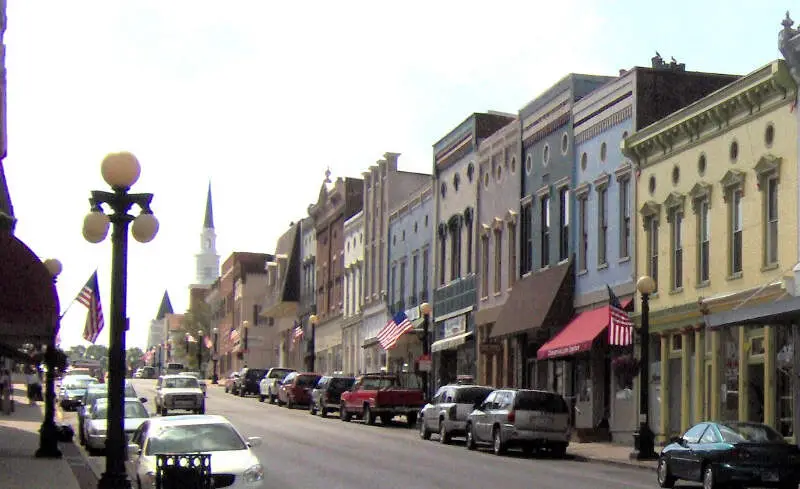 Downtown Harrodsburg Kentucky