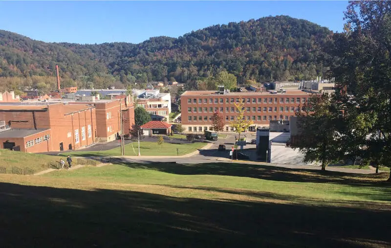 Morehead State Parking Lot View