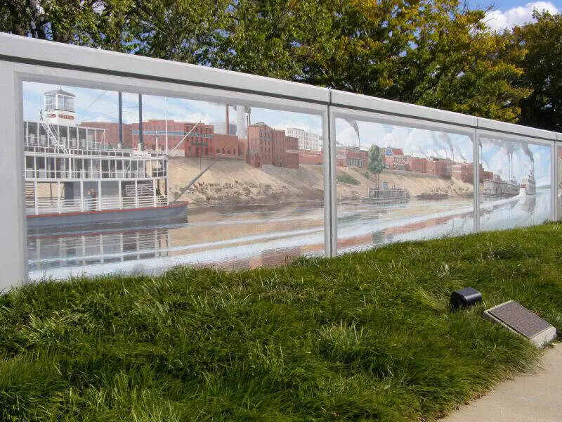 Paducah Floodwall Mural