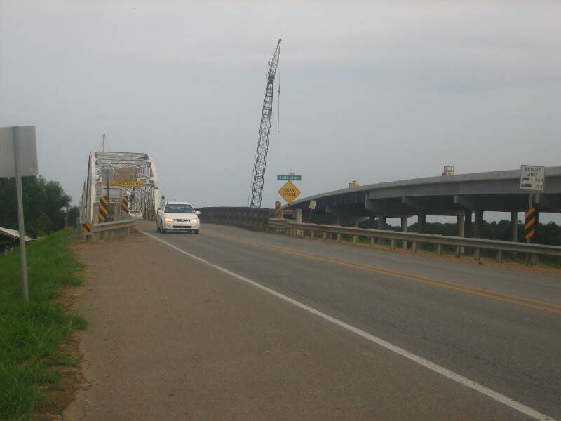 Black River Bridge In Jonesville Louisiana