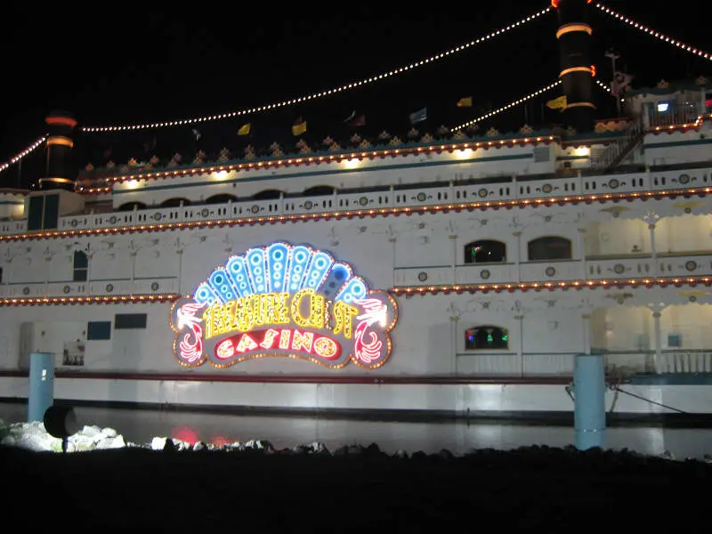 Treasure Chest Casino At Night