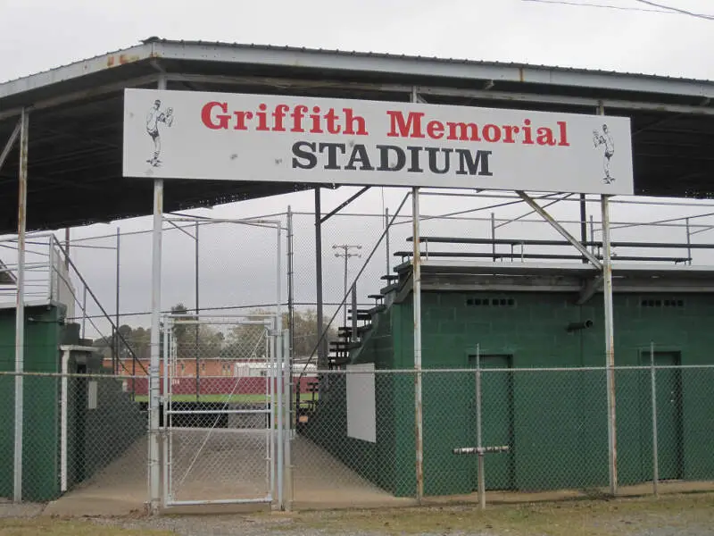 Griffith Memorial Stadium In Mindenc La Img
