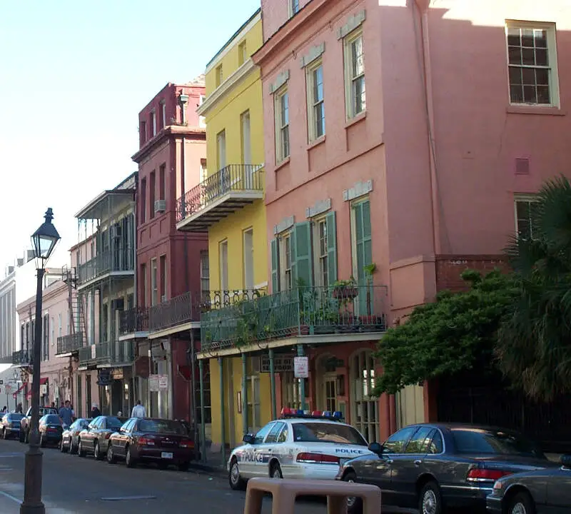 Colorful Houses In New Orleans