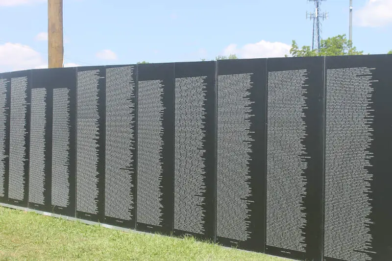 Traveling Vietnam War Memorial Wall In Vidaliac La Img