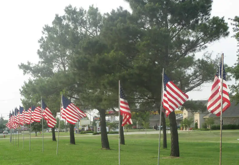 Flags Fly In Winnsboro May  Img