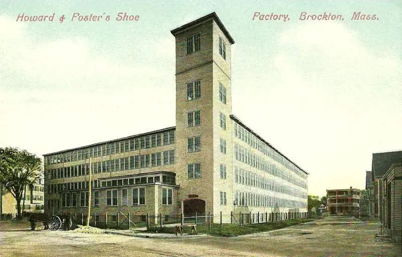 Howard Fosters Shoe Factoryc Brocktonc Ma