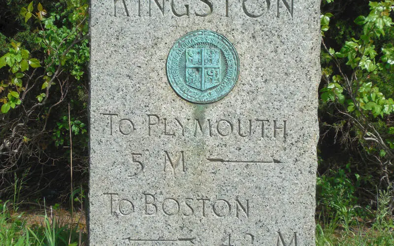 Kingstonma Granitemilemarker