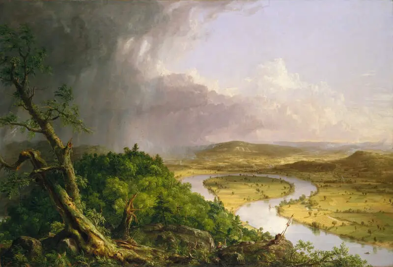 Cole Thomas The Oxbow The Connecticut River Near Northampton