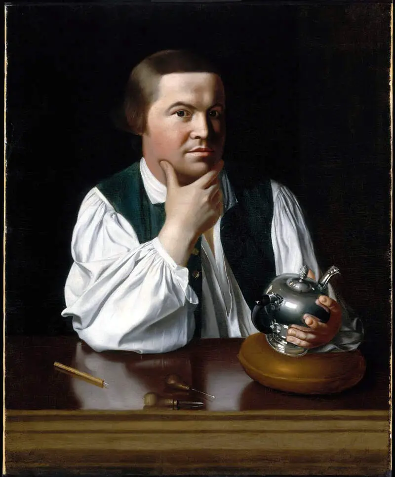 J S Copley  Paul Revere