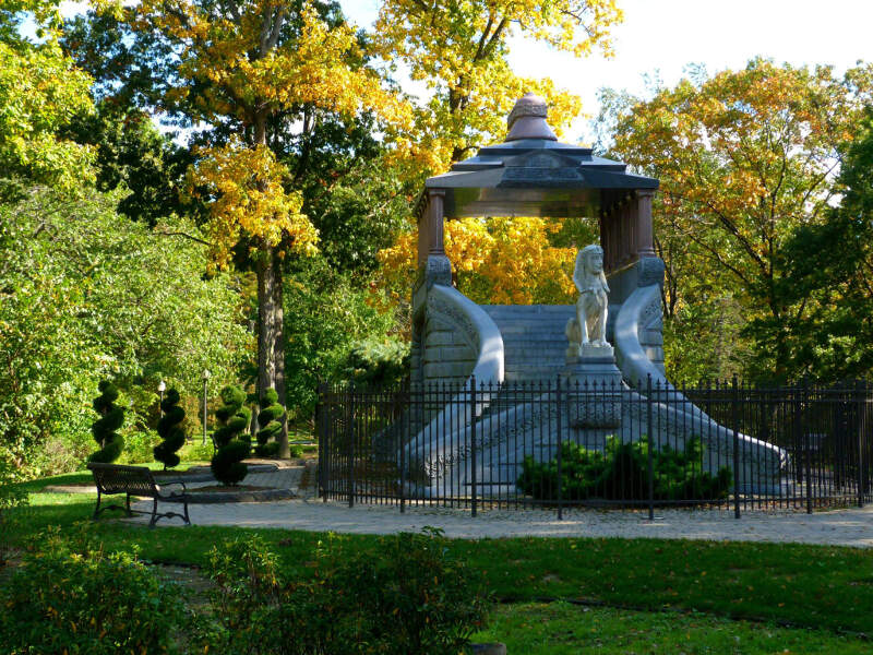 Barney Mausoleum In Forest Park  Springfield Ma  Flickr  Rusty Clark