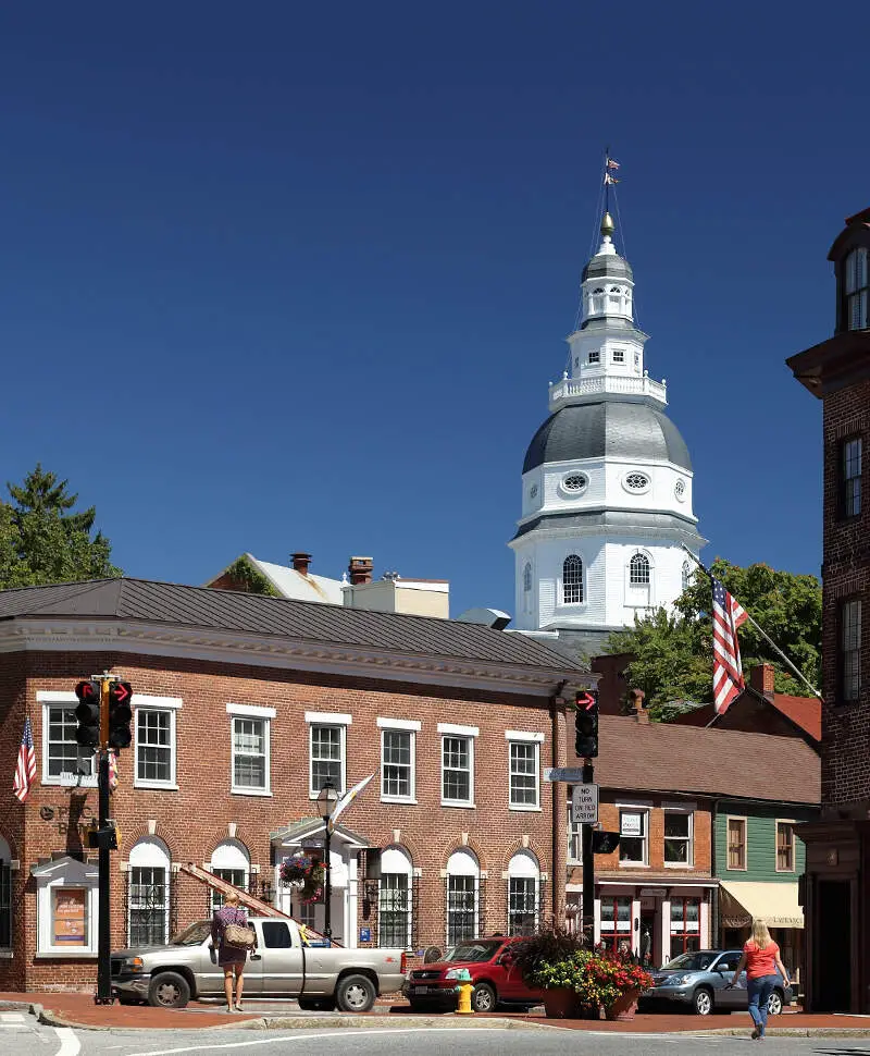 Maryland State House From Church Circle