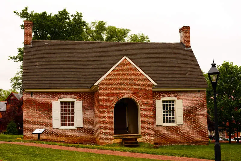 Annapolis Old Treasury Building From By D Ramey Logan