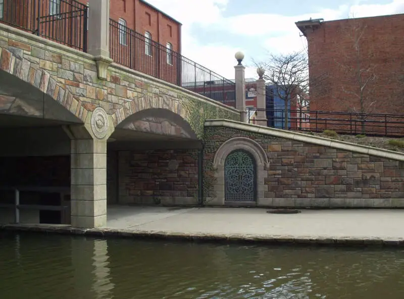 Downtown Frederick Maryland Bridge