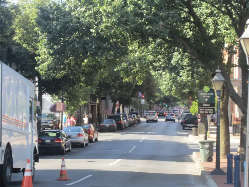 Downtown View Of Frederickc Md Img