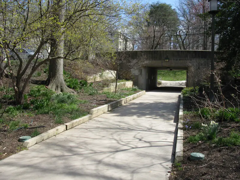 Greenbelt  Centerway Pedestrian Path